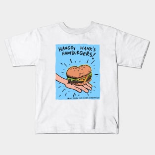 Hangry Hank Hamburgers Kids T-Shirt